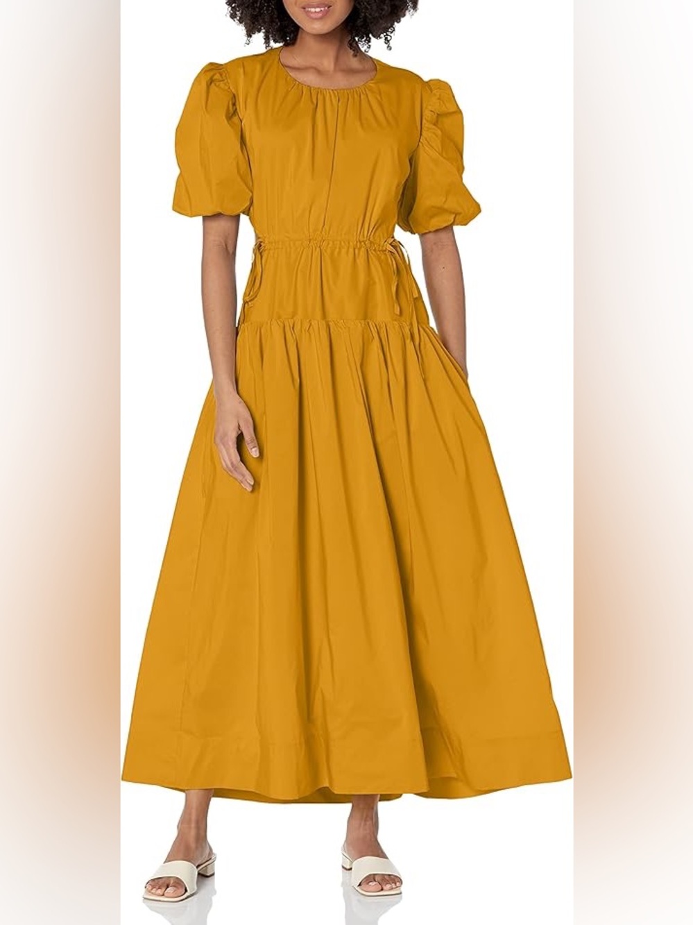 Astr The Label Sleeve Cutout Midi Dress - NWT Size Medium